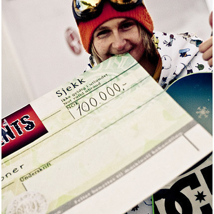 Um helgina var hið svonefnda Andreas Wiig Invitational snjóbrettamót haldið í Geilo í Noregi og þar gerði Akureyringurinn Halldór Helgason, 18
ára, sér lítið fyrir og sigraði með tveimur stigum meira en næstbesti keppandinn.