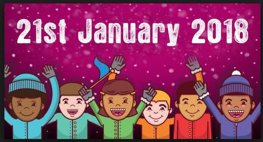 World Snow Day 21st January 2018