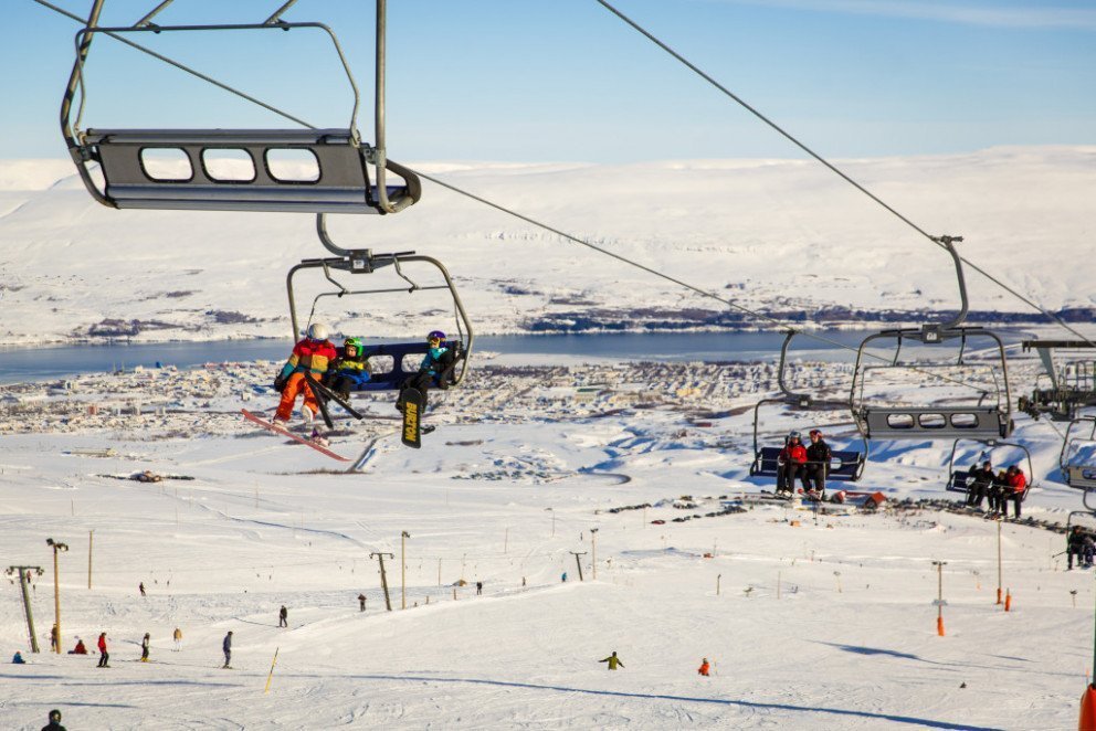 Easter time in Hliðarfjall