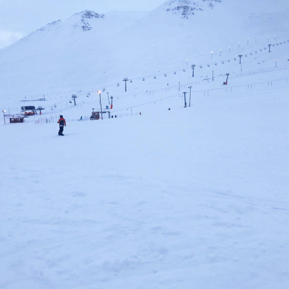 Hlíðarfjall um helgina