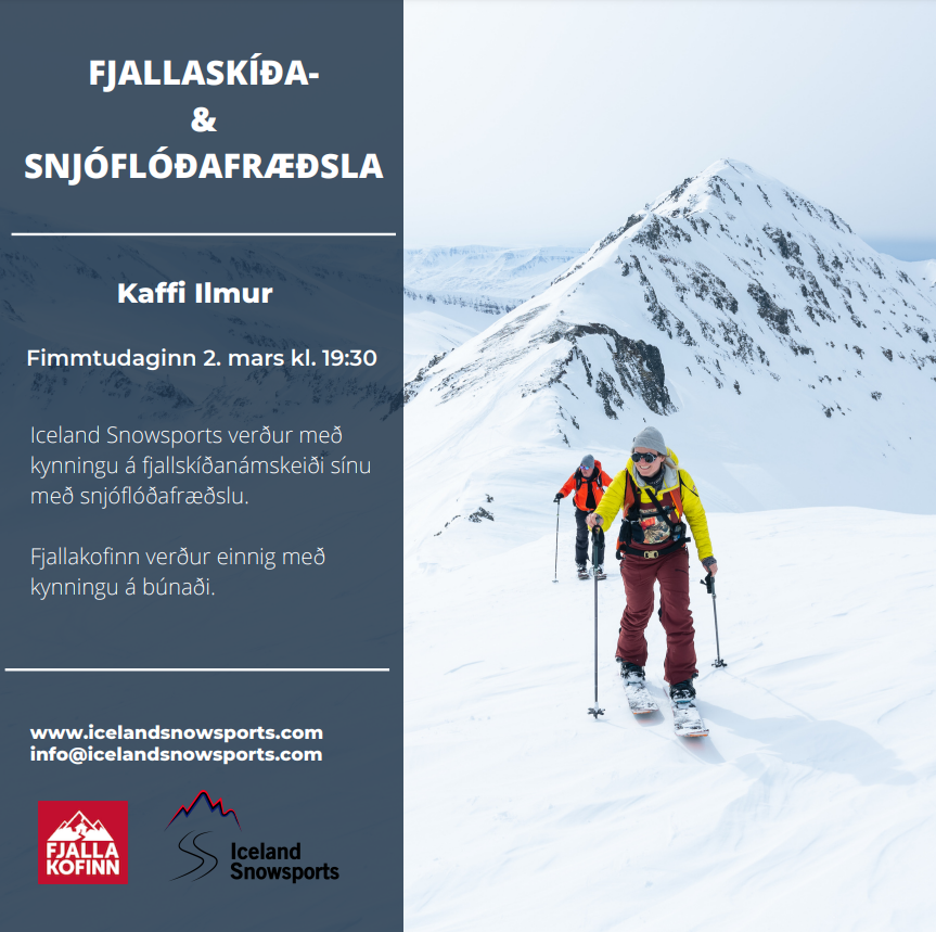 FJALLASKÍÐA- & SNJÓFLÓÐAFRÆÐSLA
