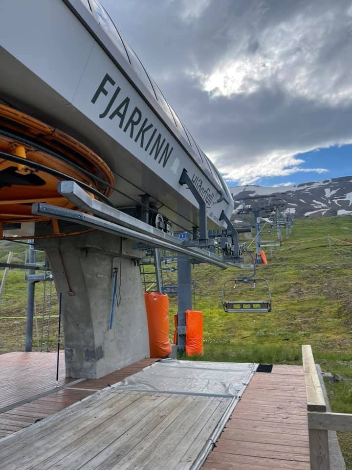 Stefnt er að sumaropnun þann 7. júlí. Starfsmenn Akureyrarbæjar og sjálfboðaliðar frá Hjólreiðafélag…