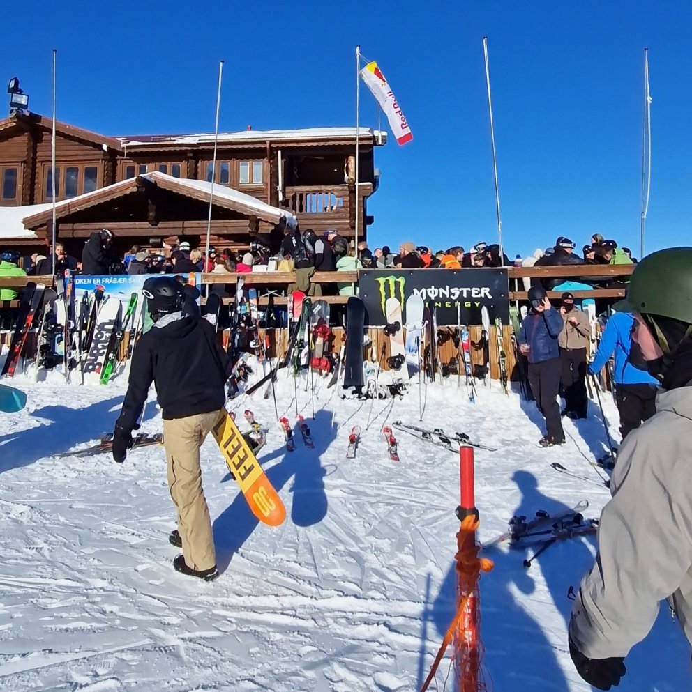 Opnunardagar í Hlíðarfjalli voru 26 af 29 í febrúar