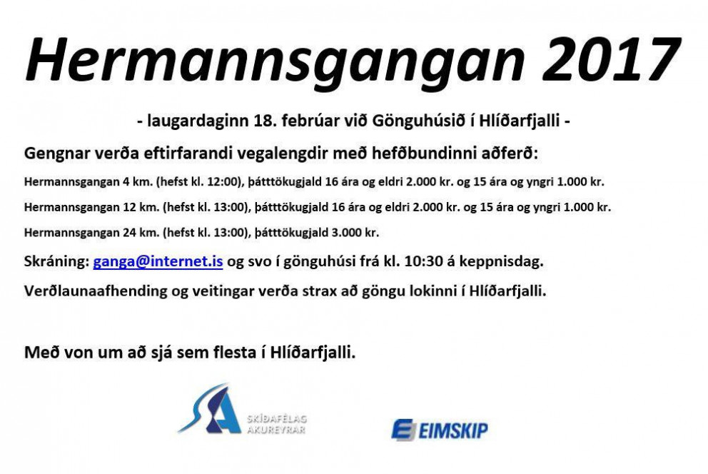 Hermannsgangan 2017