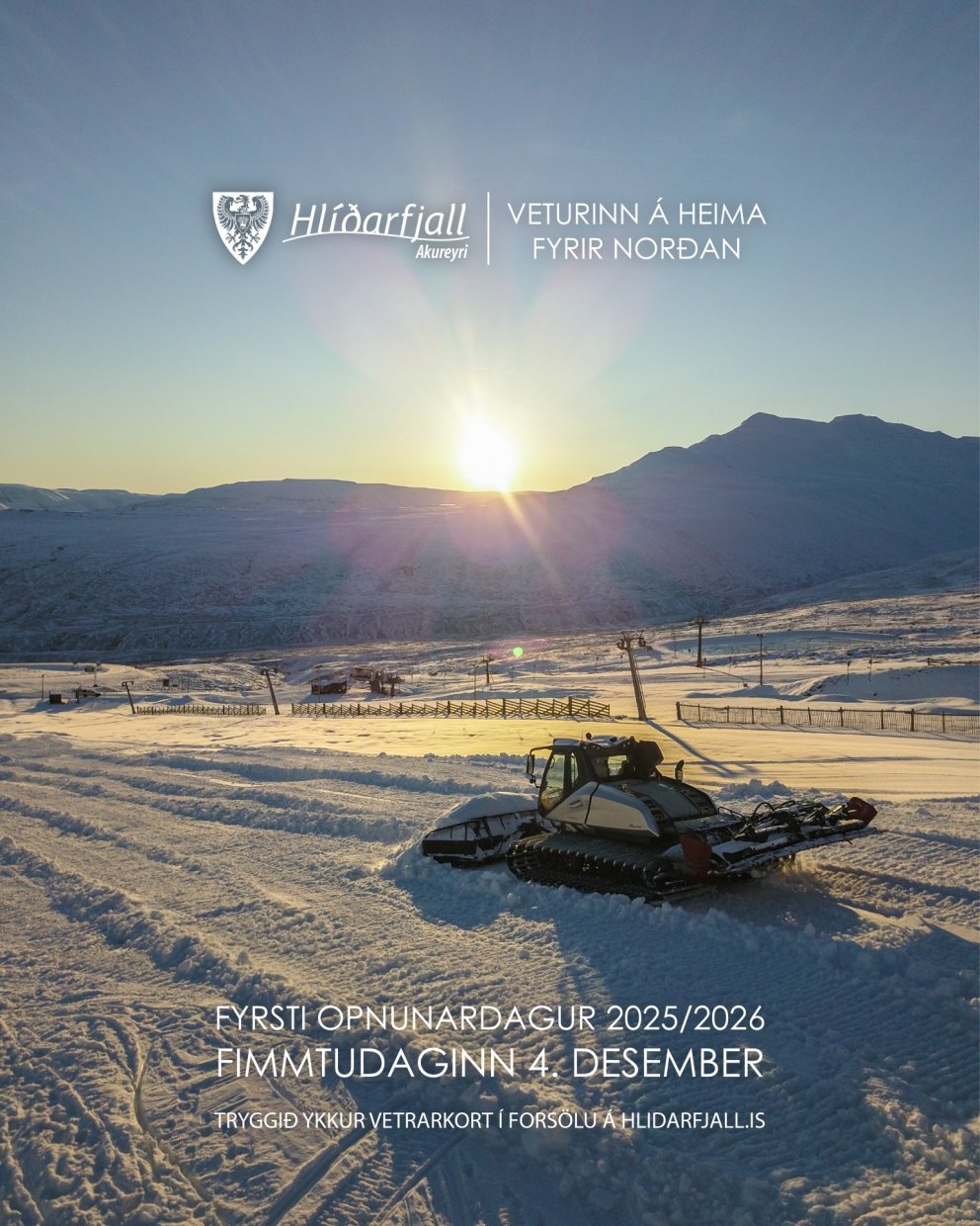 Fyrsti opnunardagur 2025/2026 - Fimmtudaginn 4. desember