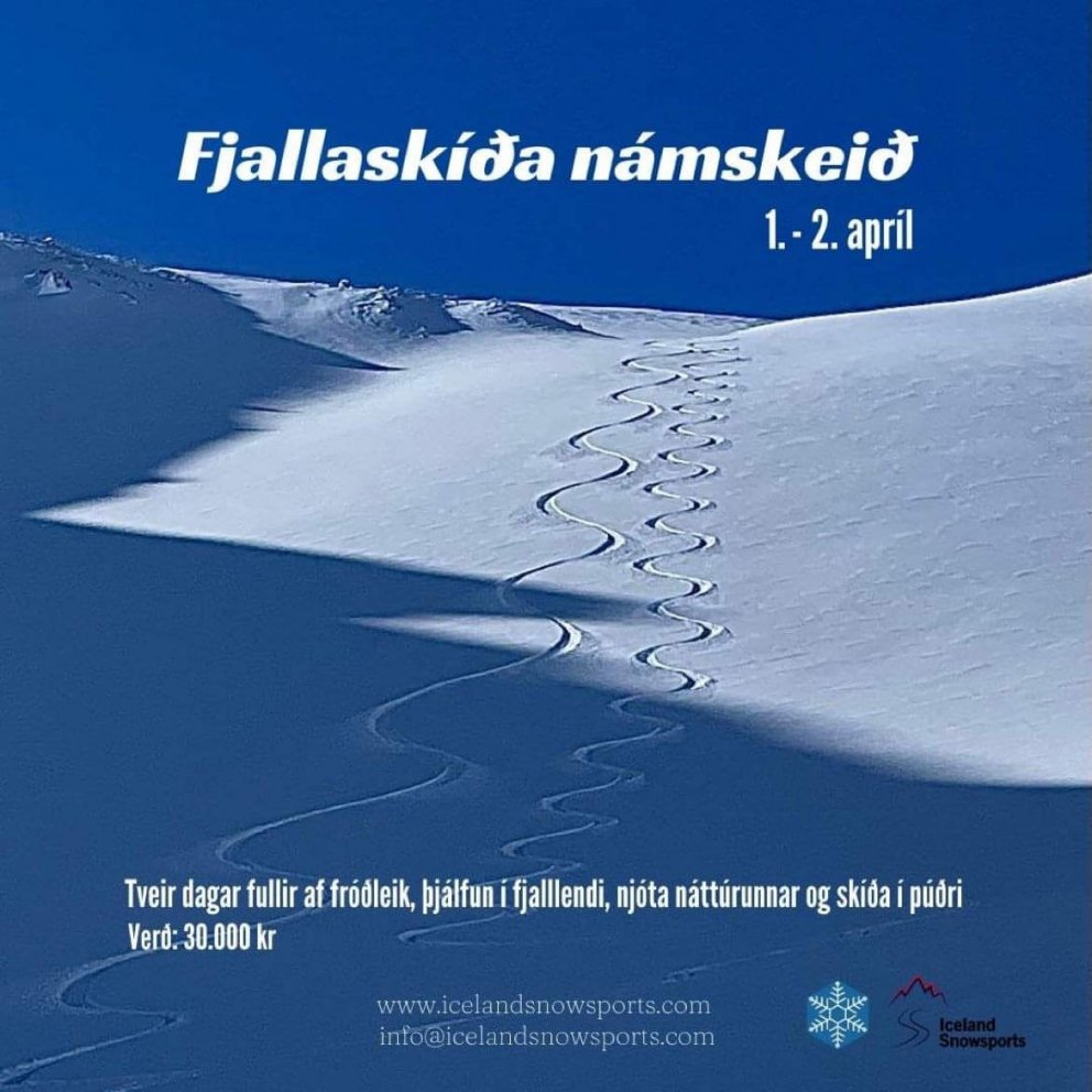 Fjallaskíða námskeið