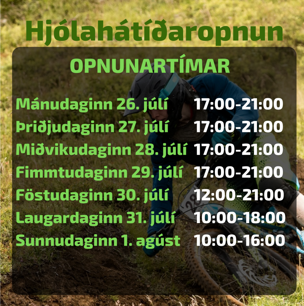 Hjólahátíðaropnun