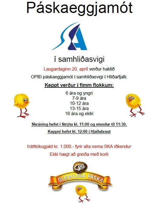 Páskaeggjamót í samhliðasvigi